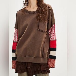 Free People We The Free Stevie Pull-over size large